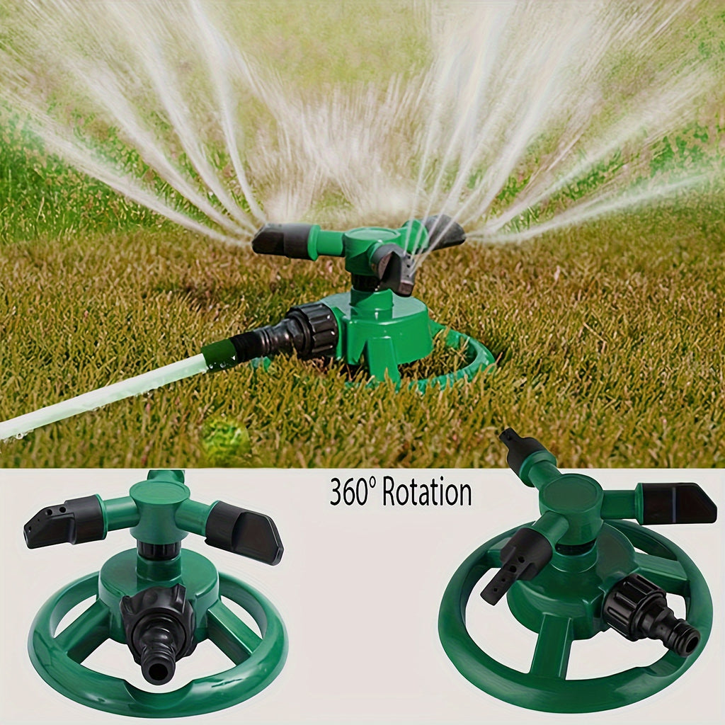 Hangable Storage Design 360° Rotating Garden Sprinkler, 1 or 2 Pack Multipurpose Plastic Yard Irrigation Sprinkler for Outdoor Lawn & Plants