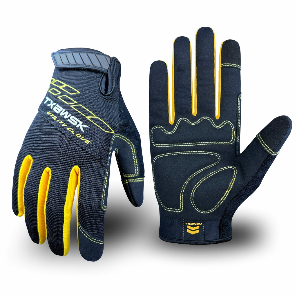 Touch Screen Universal Work Gloves for Men & Women | Breathable Mechanic Gardening Outdoor Working Gloves
