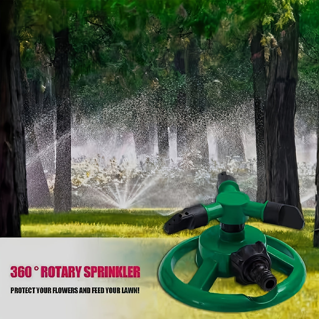 Hangable Storage Design 360° Rotating Garden Sprinkler, 1 or 2 Pack Multipurpose Plastic Yard Irrigation Sprinkler for Outdoor Lawn & Plants