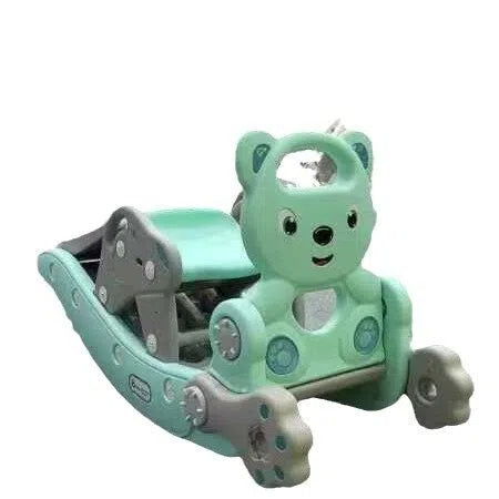 Rocking horse + slide with built-in music. Safe, sturdy and entertaining for toddlers. Ideal birthday present for your kids