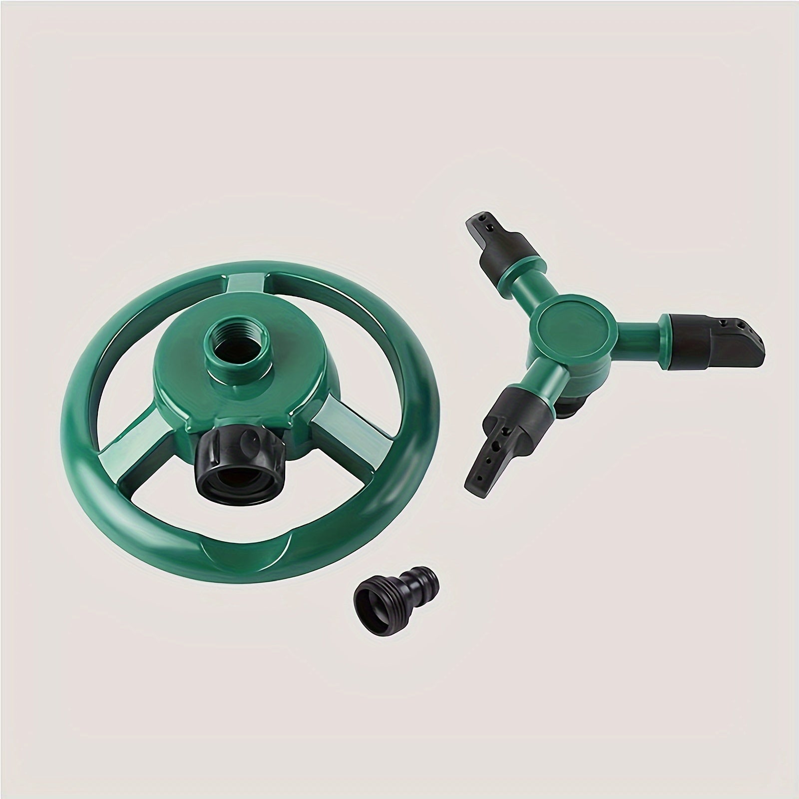Hangable Storage Design 360° Rotating Garden Sprinkler, 1 or 2 Pack Multipurpose Plastic Yard Irrigation Sprinkler for Outdoor Lawn & Plants