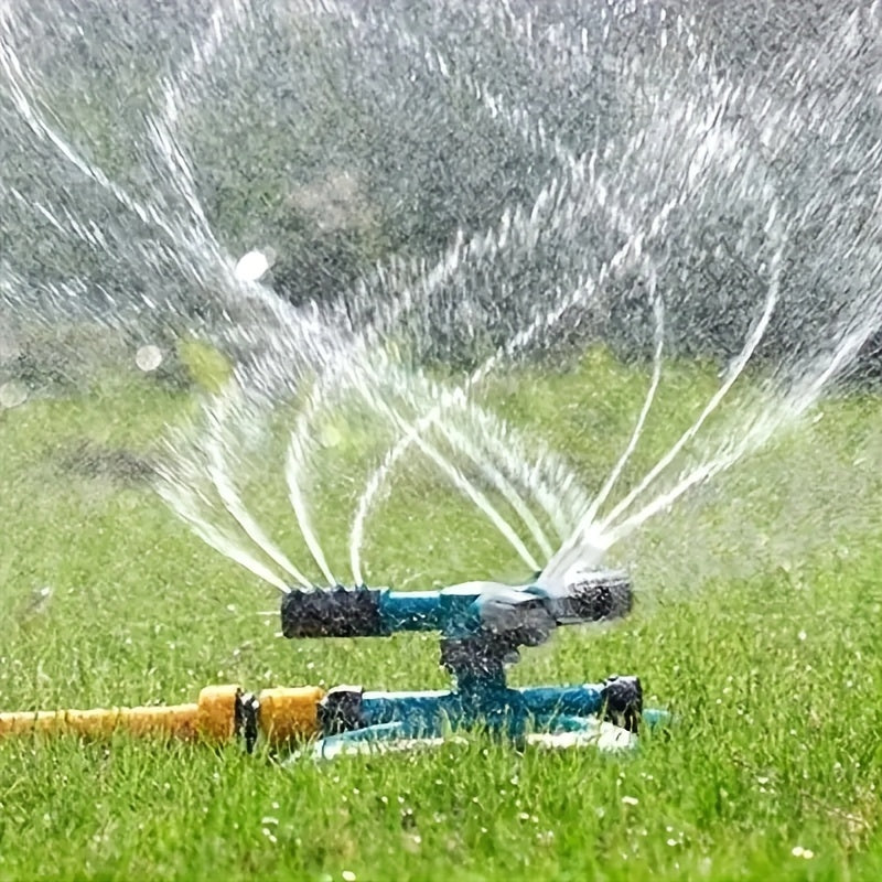 Hangable Storage Design 360° Rotating Garden Sprinkler, 1 or 2 Pack Multipurpose Plastic Yard Irrigation Sprinkler for Outdoor Lawn & Plants