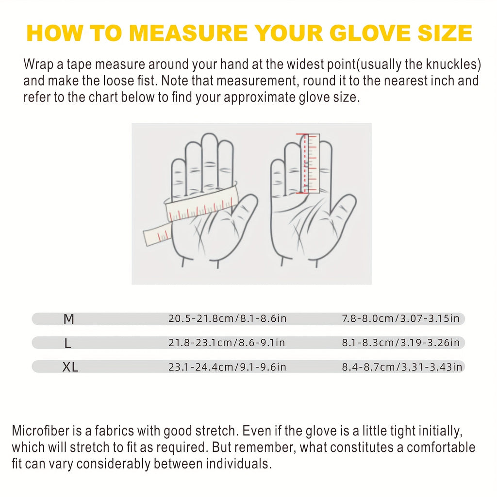 Touch Screen Universal Work Gloves for Men & Women | Breathable Mechanic Gardening Outdoor Working Gloves