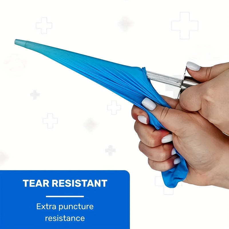 5Mil Latex Free Nitrile Disposable Gloves | Chemical Resistant for Tattoo Cleaning Car Wash, Multiple Pack Sizes Available