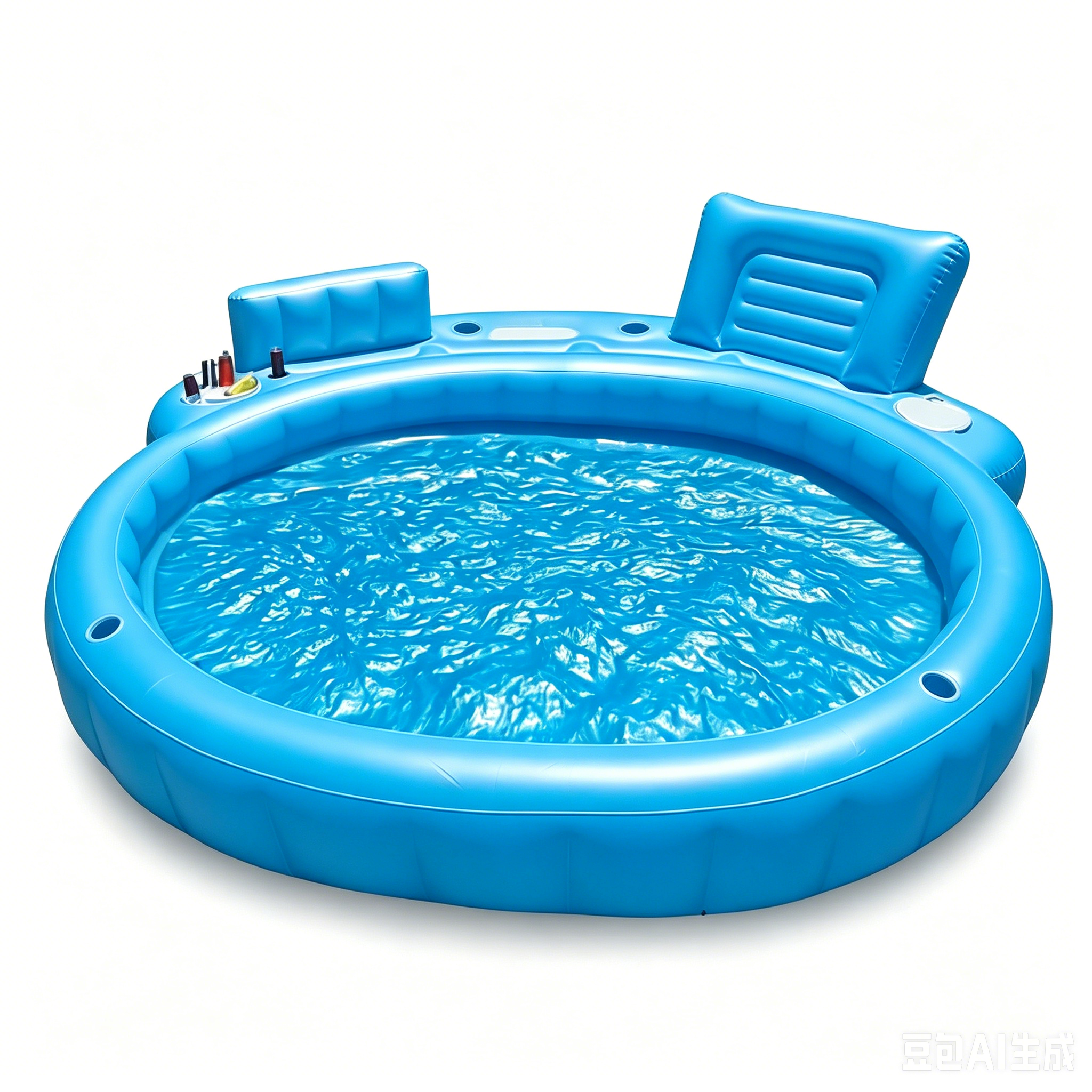 Beat the heat this summer with our premium Round Inflatable Pool!