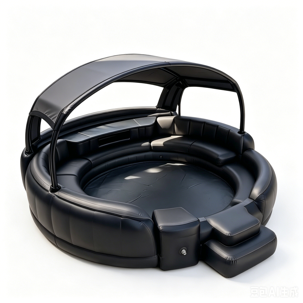 Ultimate Luxury Inflatable Pool with Canopy