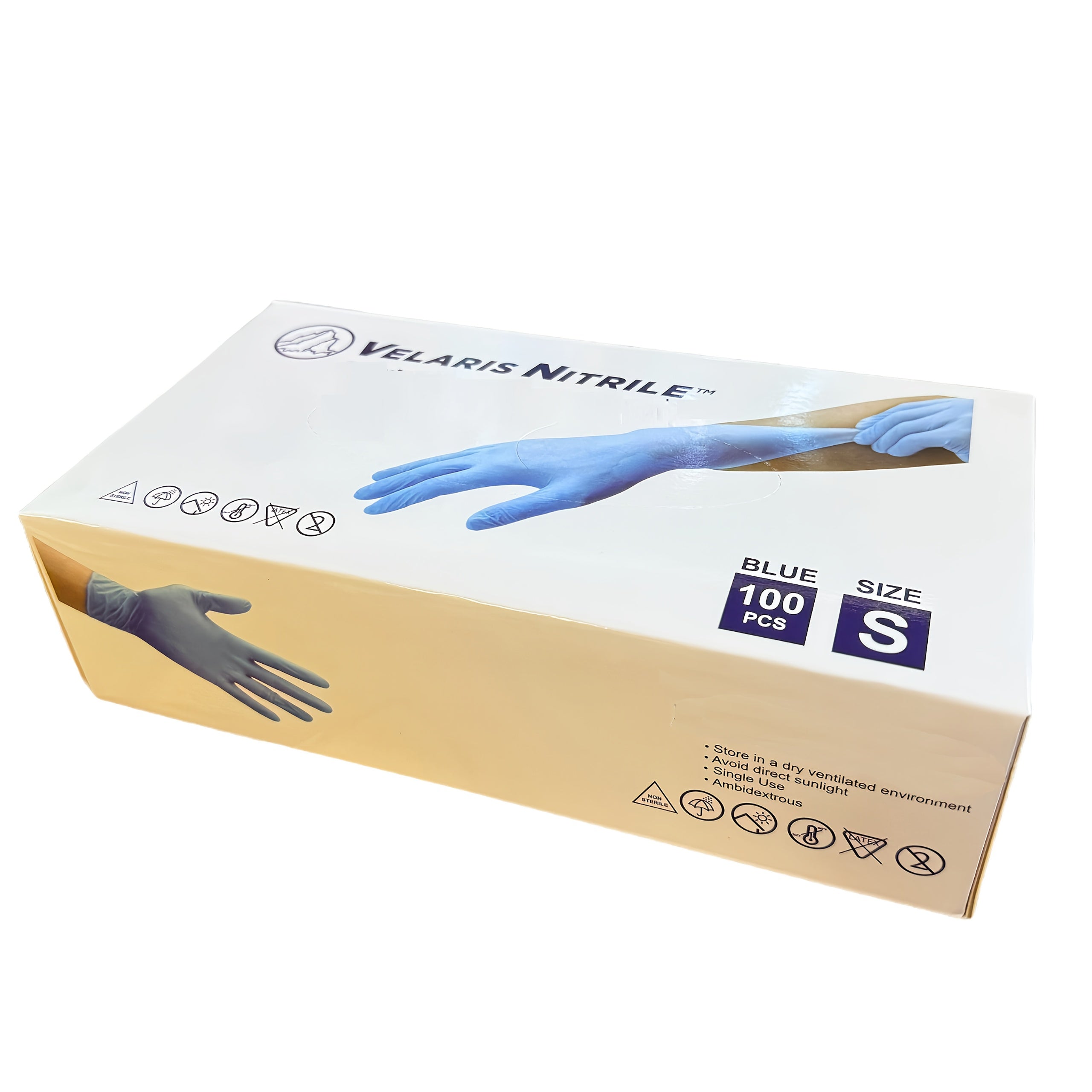 5Mil Latex Free Nitrile Disposable Gloves | Chemical Resistant for Tattoo Cleaning Car Wash, Multiple Pack Sizes Available