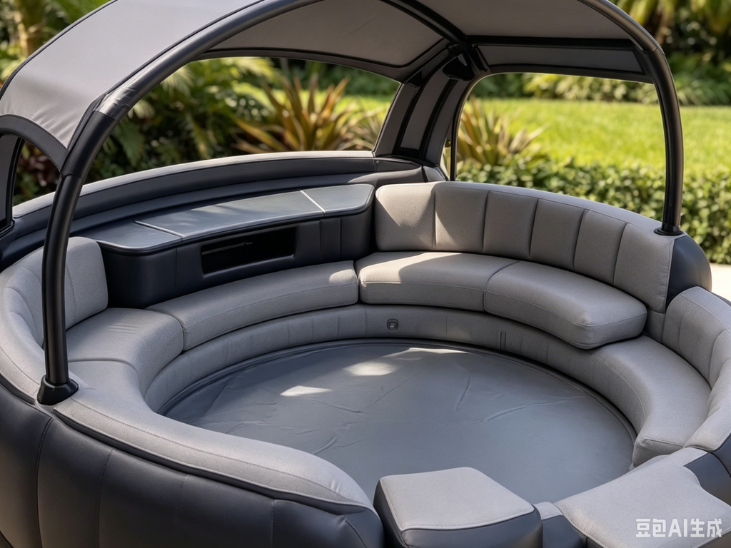 Ultimate Luxury Inflatable Pool with Canopy
