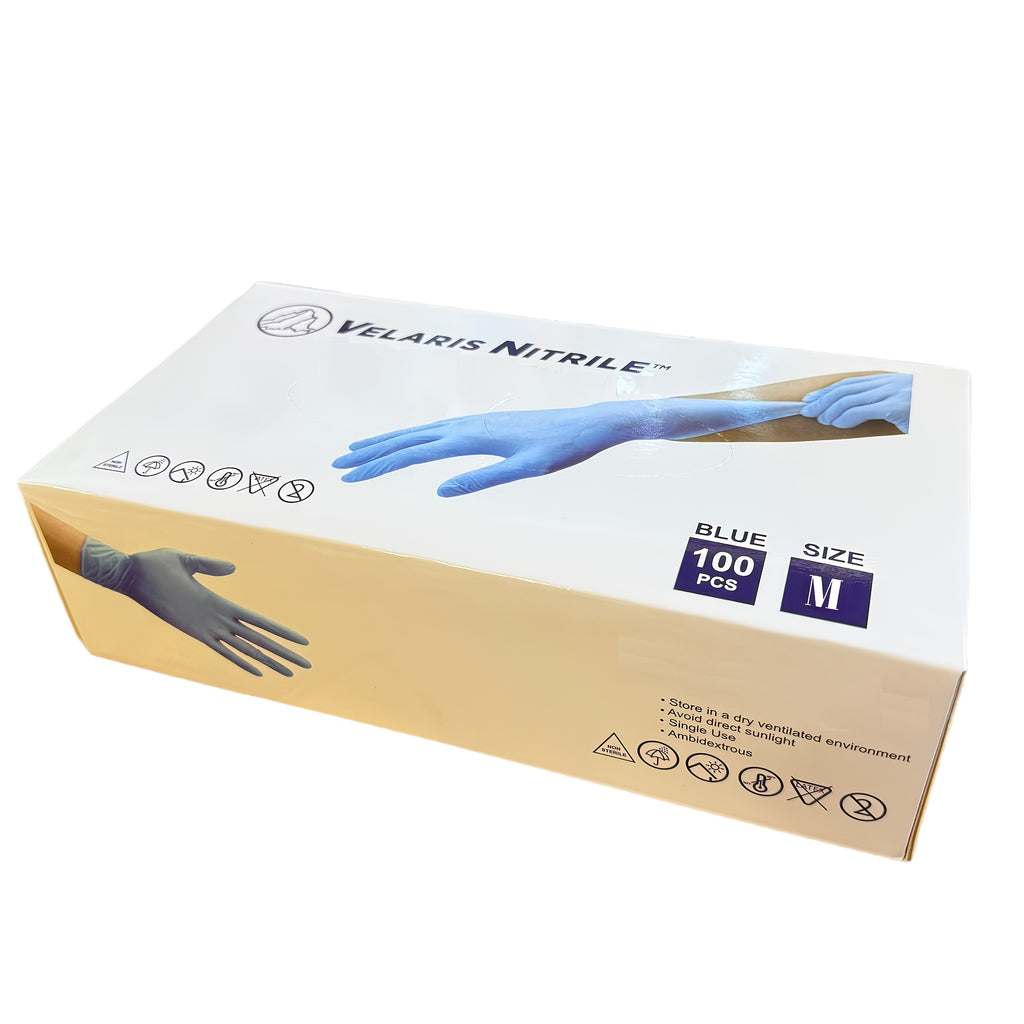 5Mil Latex Free Nitrile Disposable Gloves | Chemical Resistant for Tattoo Cleaning Car Wash, Multiple Pack Sizes Available