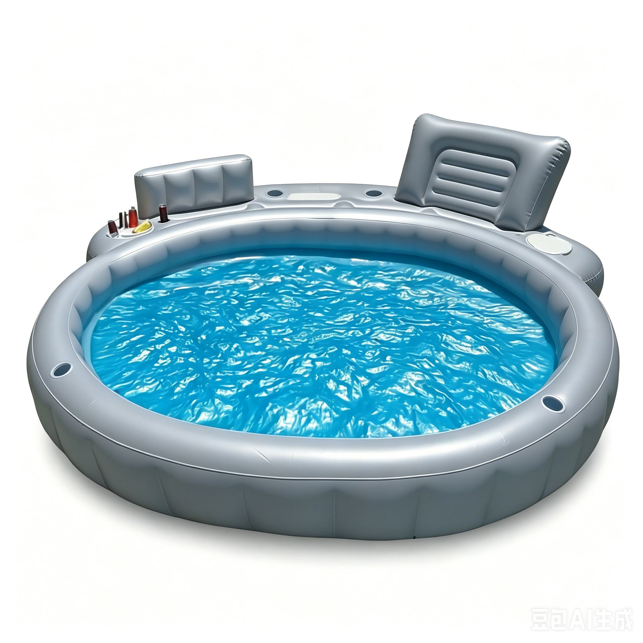 Beat the heat this summer with our premium Round Inflatable Pool!