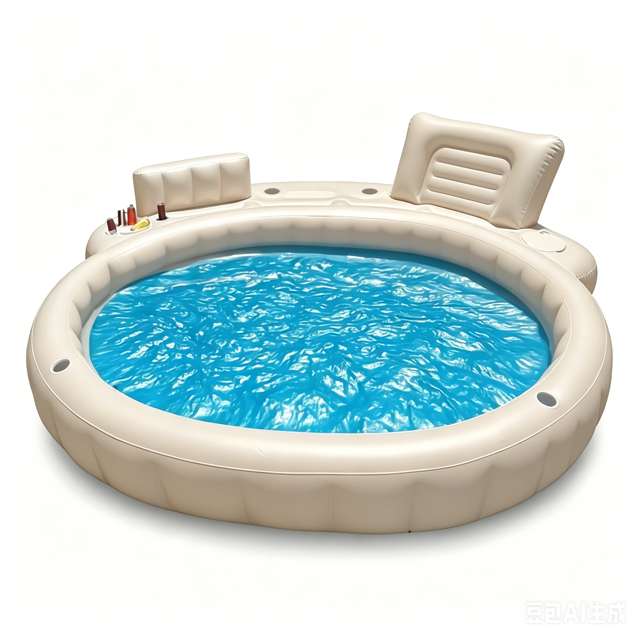 Beat the heat this summer with our premium Round Inflatable Pool!