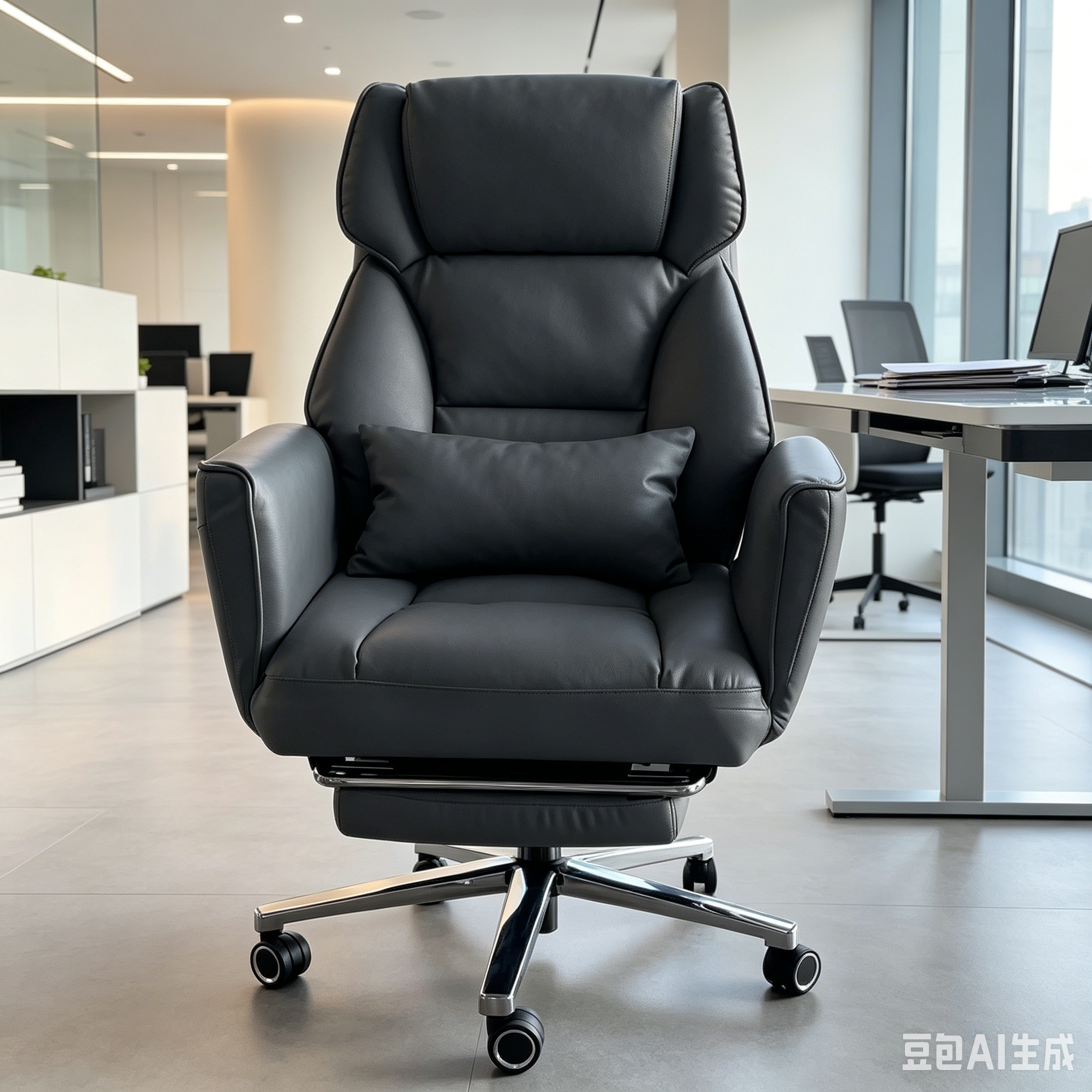 Luxury Ergonomic Reclining Desk Chair