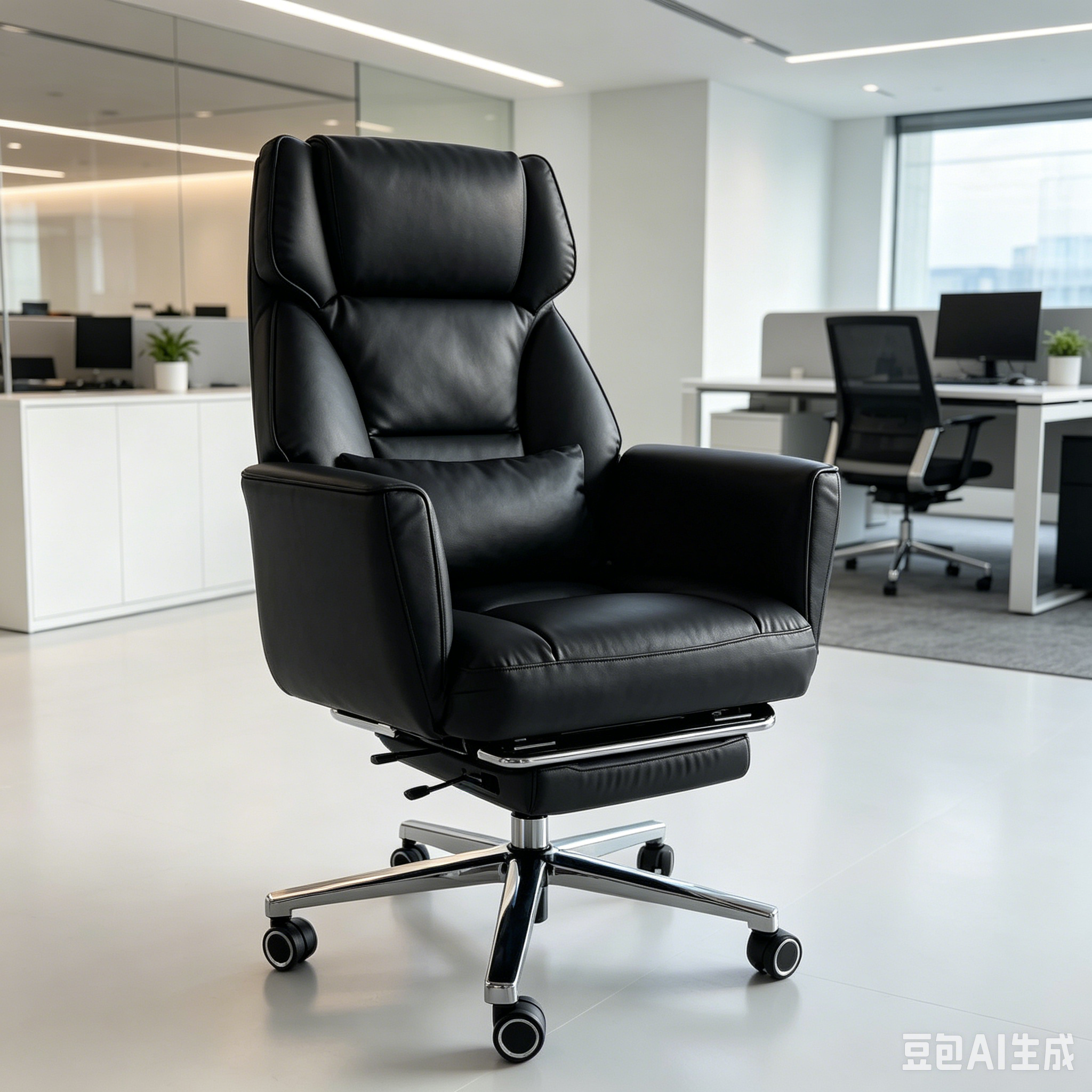 Luxury Ergonomic Reclining Desk Chair