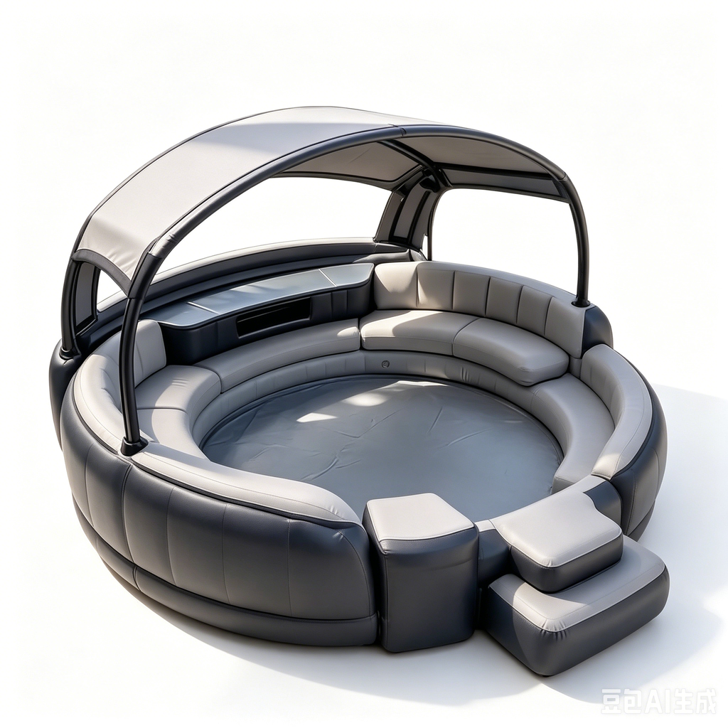 Ultimate Luxury Inflatable Pool with Canopy