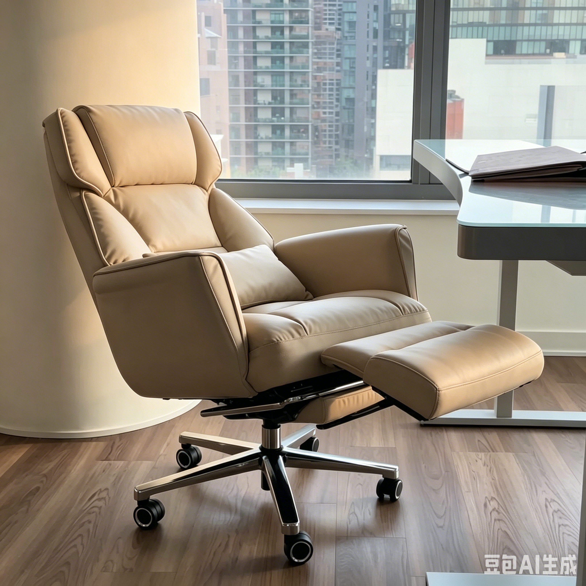 Luxury Ergonomic Reclining Desk Chair