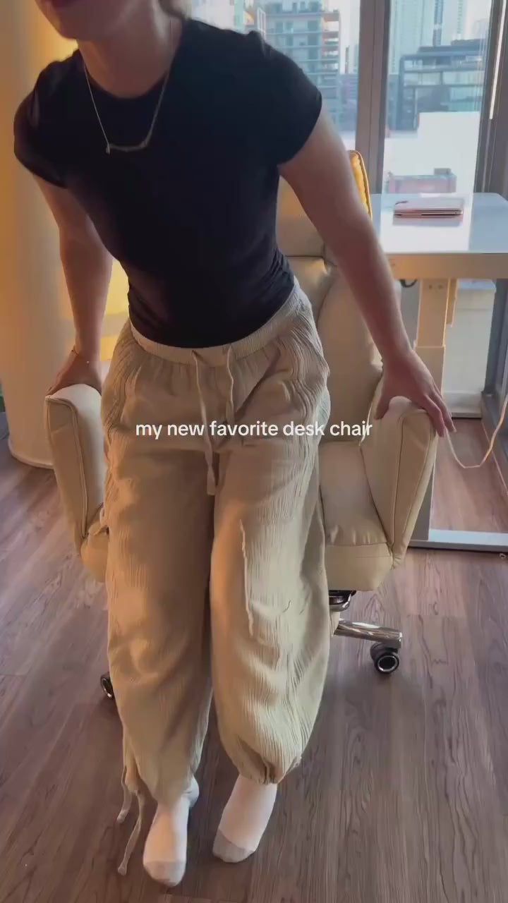 Luxury Ergonomic Reclining Desk Chair