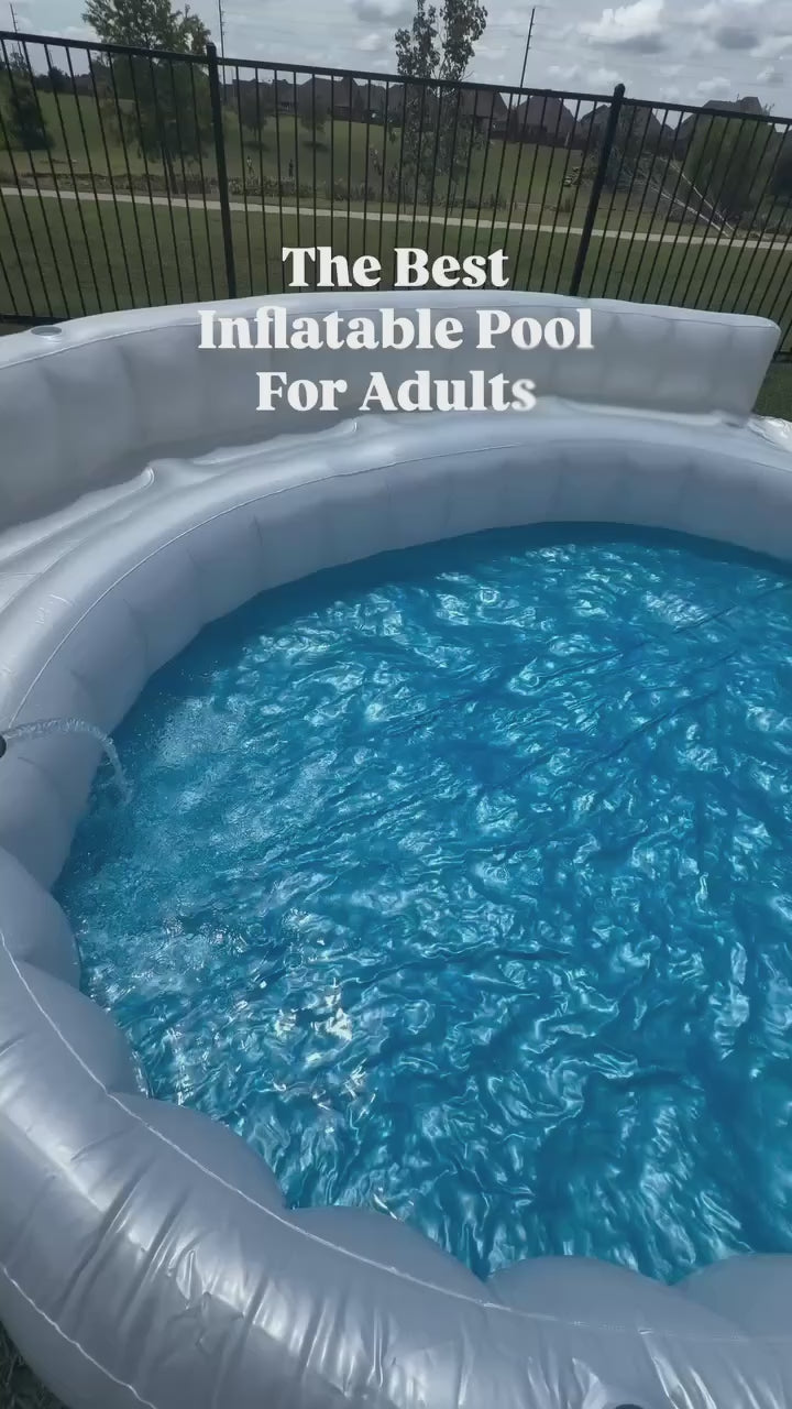 Beat the heat this summer with our premium Round Inflatable Pool!
